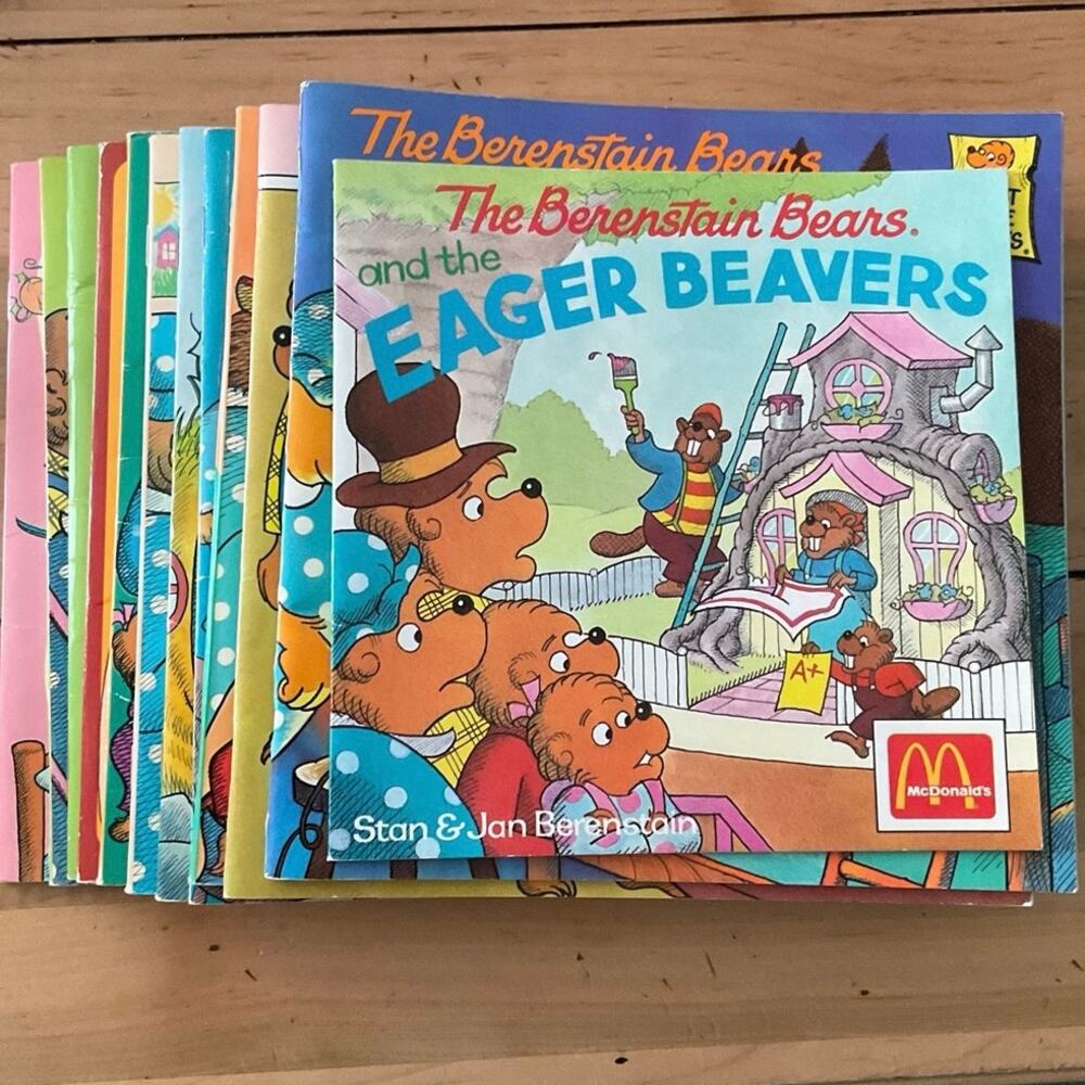 Vintage Berenstein Bears book set - 12 books